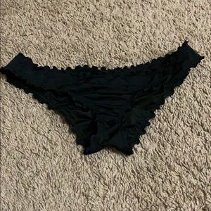 Ruffled bathing suit bottom